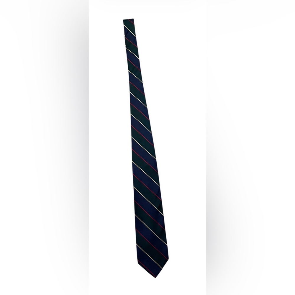 Brooks Brothers Argyll & Sutherland Regimental Stripe Silk Tie Vintage